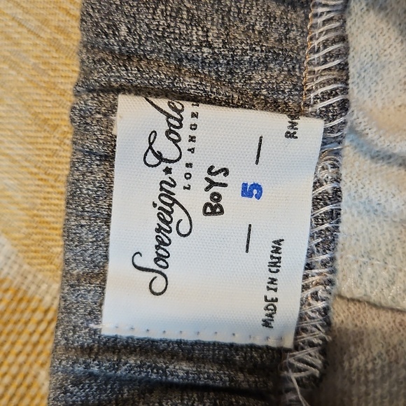 Sovereign Code Boys Sz 5 Sweat Pants Joggers Camo NWT draw string waist - Picture 5 of 5